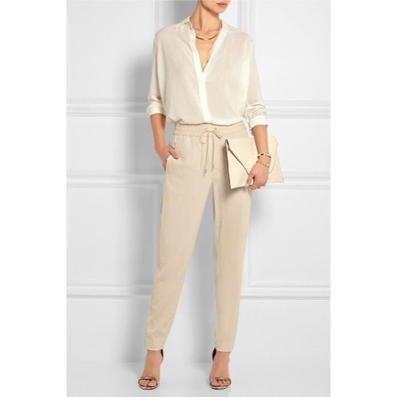 Helmut Lang Pants - Helmut Lang Creme Pants